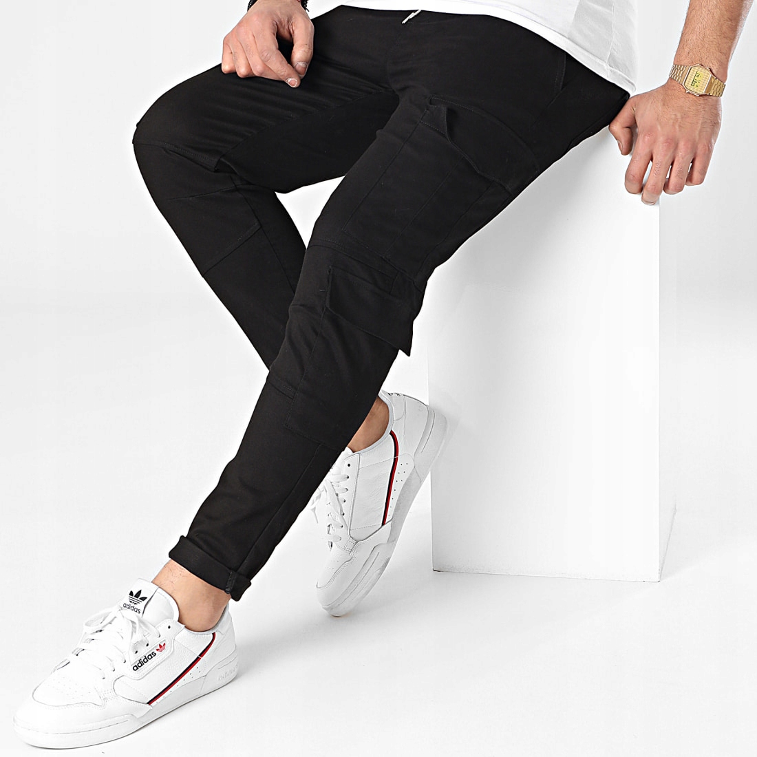 Joggery Džíny Kapsáče Pánské Casual