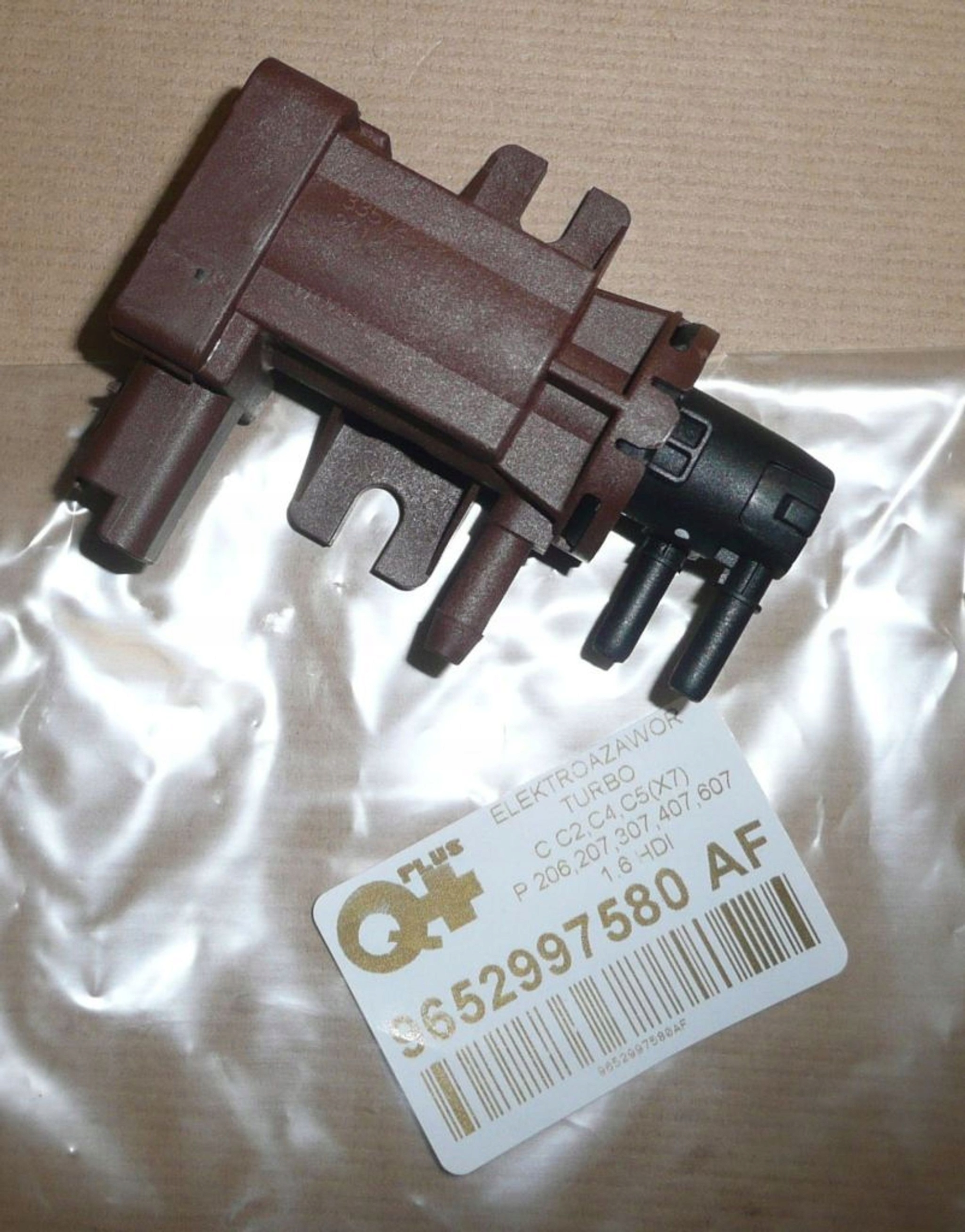 Elektroventil Turbo C BERLINGO,C2,P206 9652997580 Af