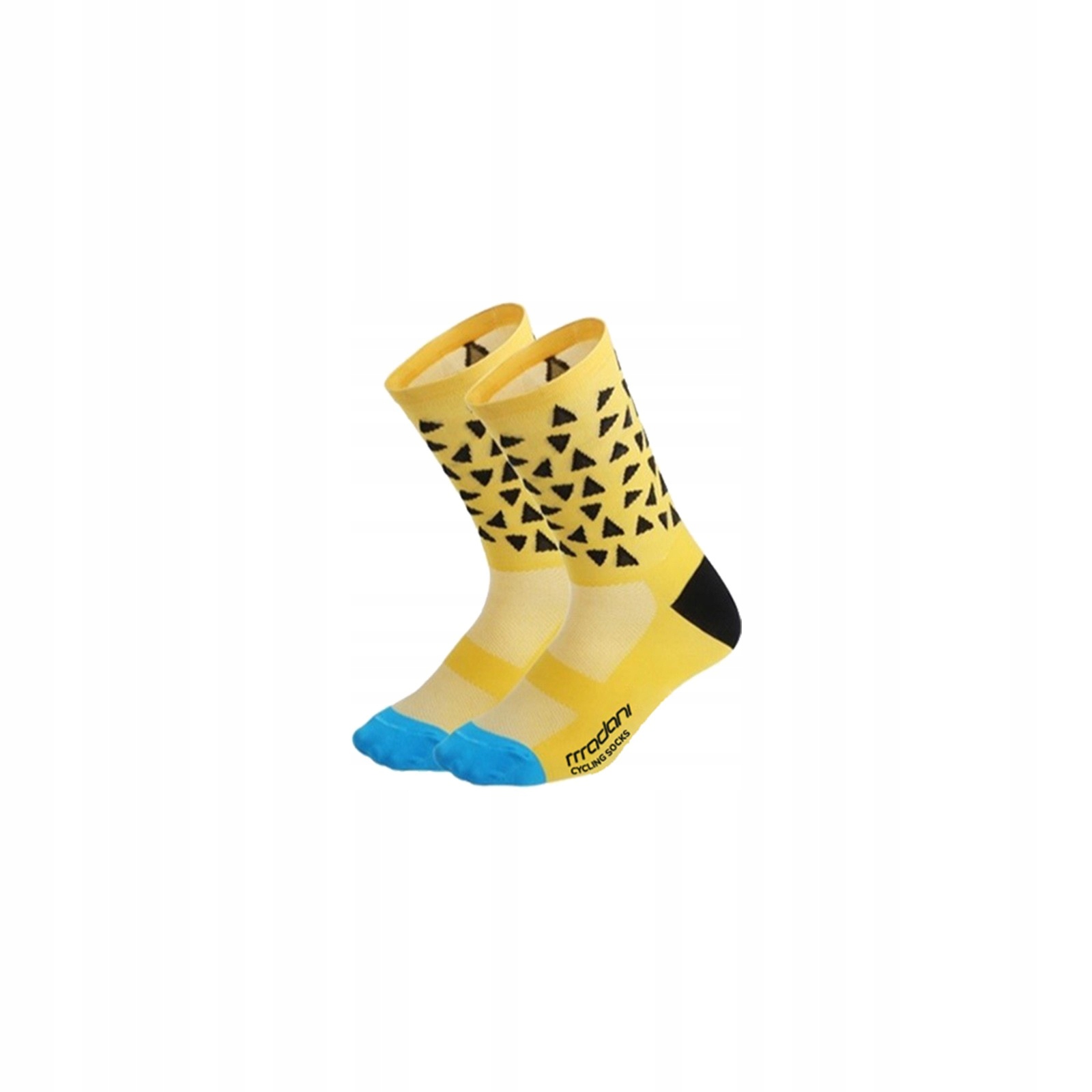 

Madani:skarpety rowerowe Unisex, r.36-46 żółte