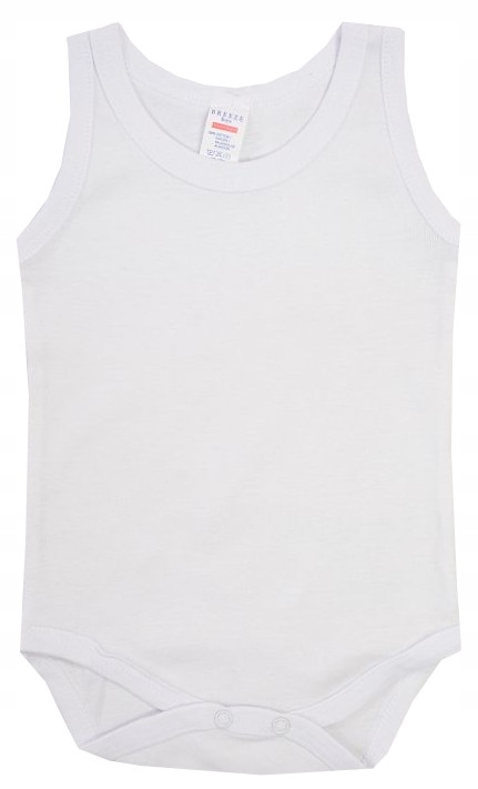 

Breze Body gładkie Bawełna ramiączka Biel 92 L27j