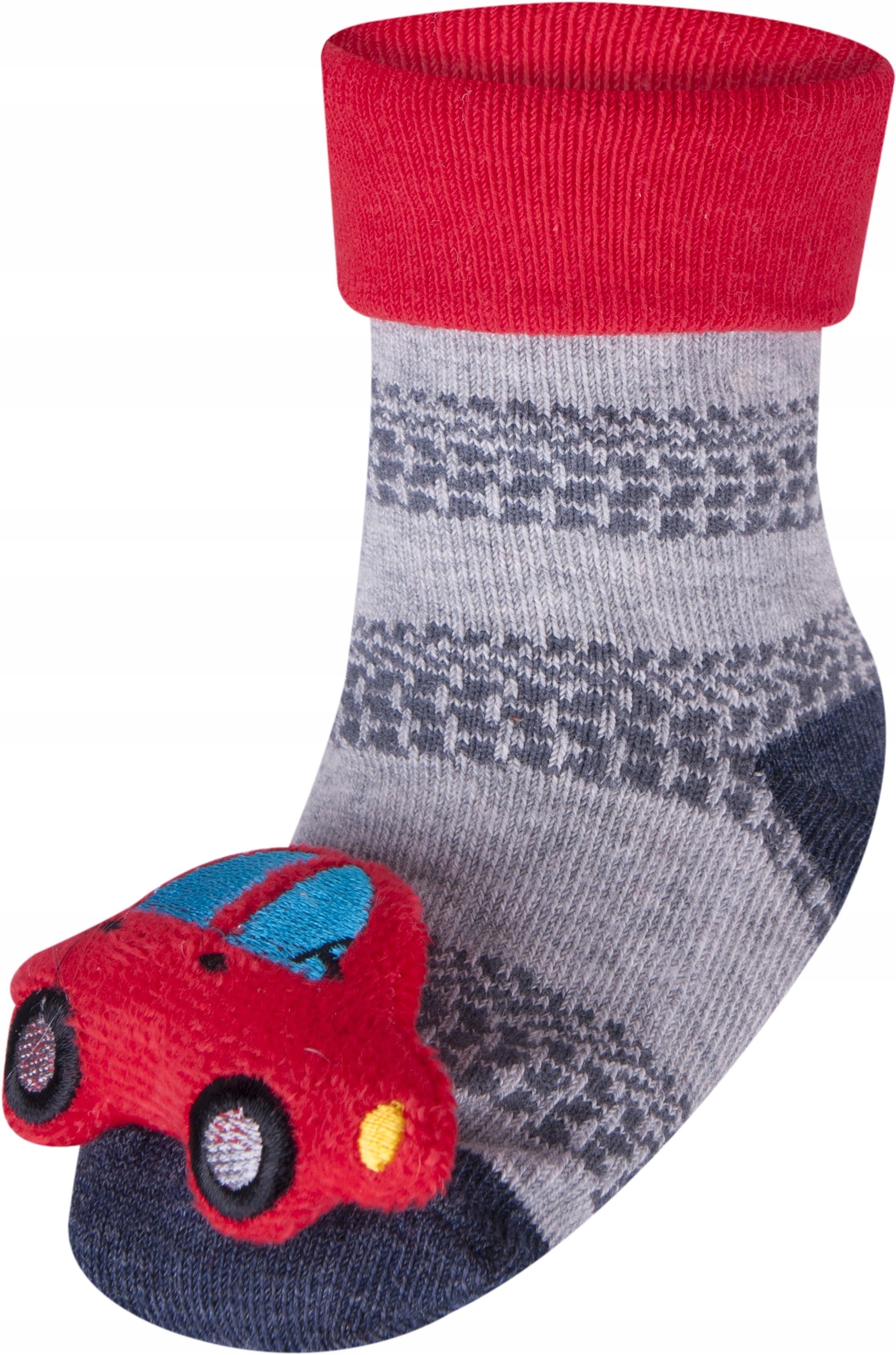 

Skarpetki bezuciskowe z zabawką r.S, 19-20, 12m+