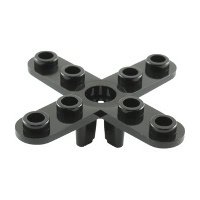 

Lego Śmigło Samolotu 2479 247926 Czarne New