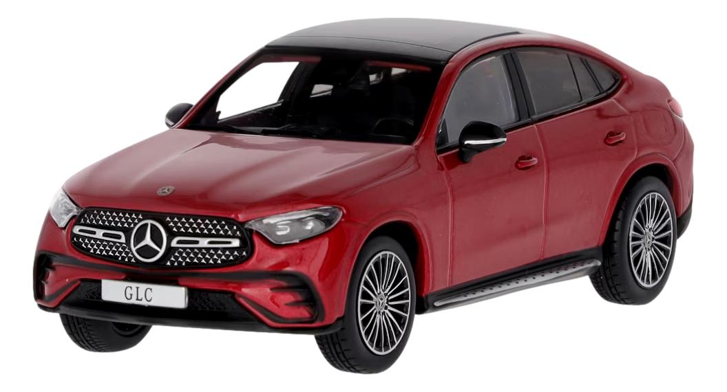 Mercedes Model auta 1:43 Glc kupé Amg C254 patagonia červená iScale