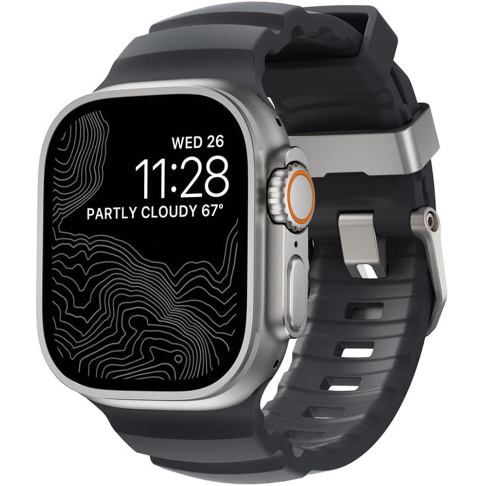 Pásek Nomad pro Apple Watch 10/9/8/7/SE/6/5/4 49/46/45/44 mm, sportovní řemínek