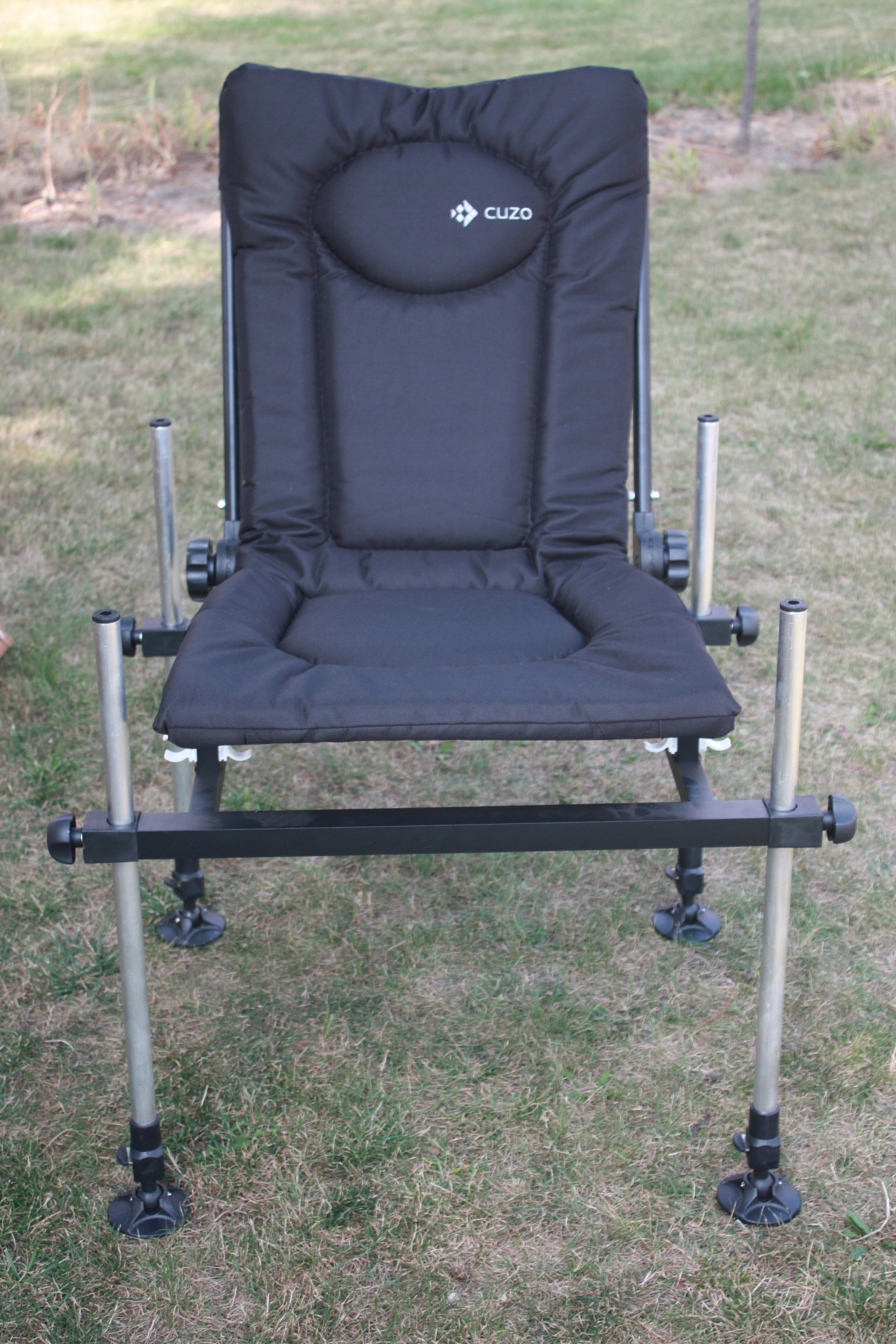 Fotel Wędkarski Elektrostatyk F3 Cuzo Czarny