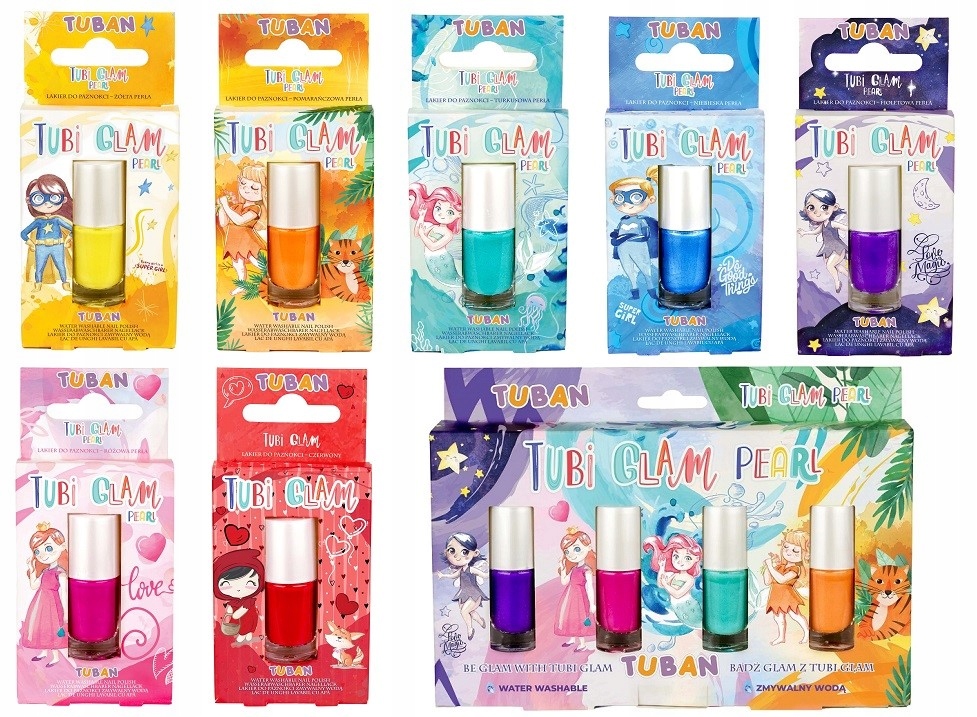 LAKIER DO PAZNOKCI fioletowy DLA DZIECI MANICURE Pojemność 5 ml