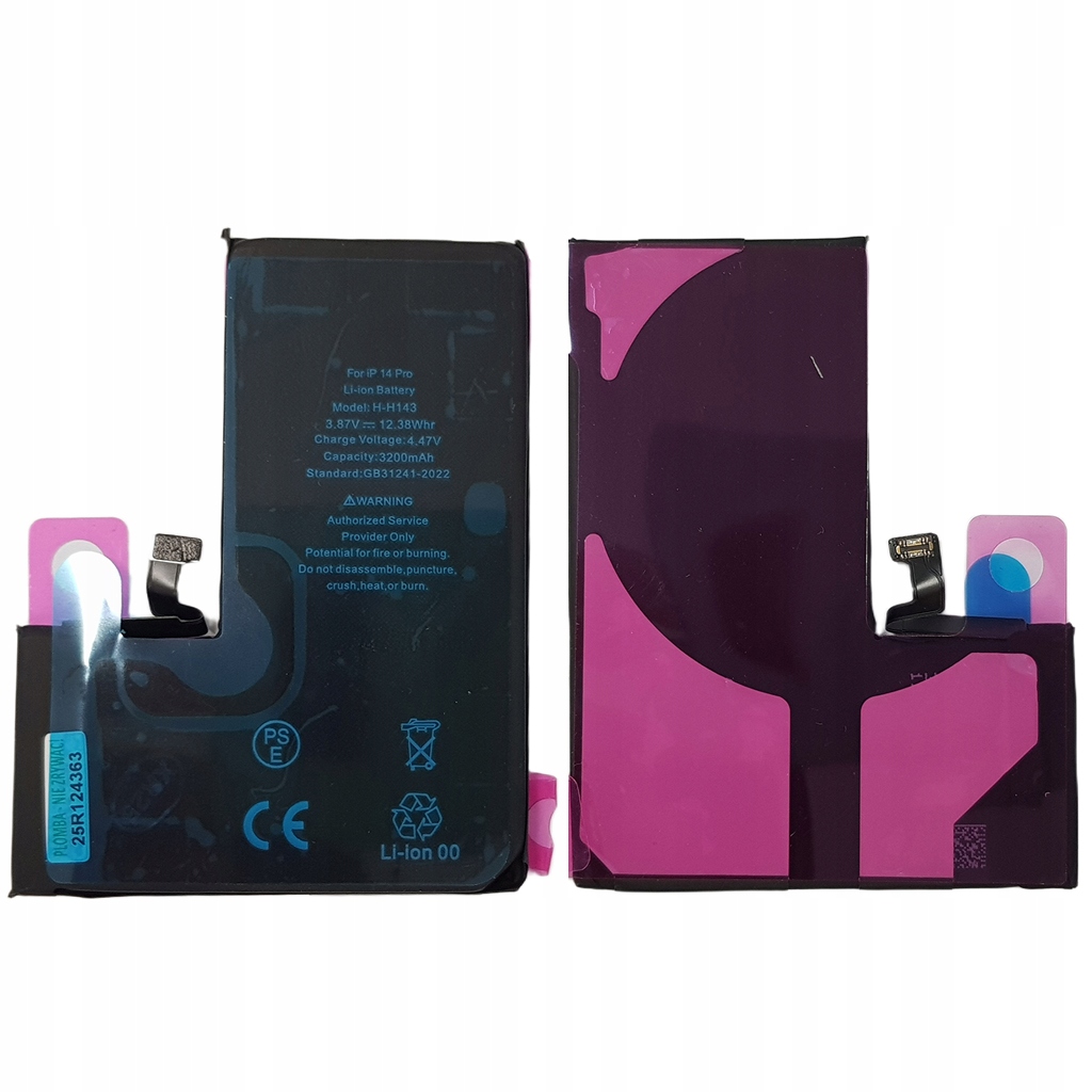 Bateria Akumulator do Apple Iphone 14 Pro 3200mAh Nowy Bms Bez Komunikatu