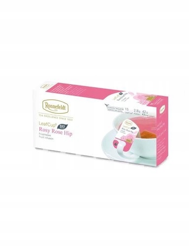 Čaj Ronnefeldt Rosy Rose Hip v sáčcích