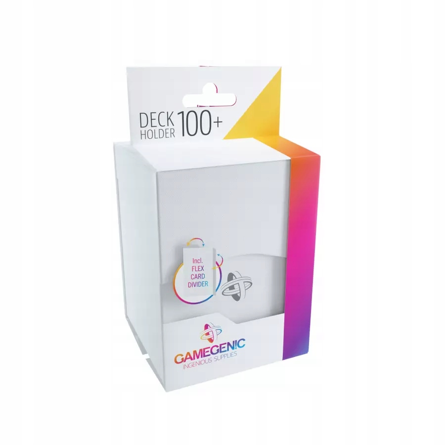 GAMEGENIC DECK HOLDER 100+ PUDEŁKO NA KARTY WHITE