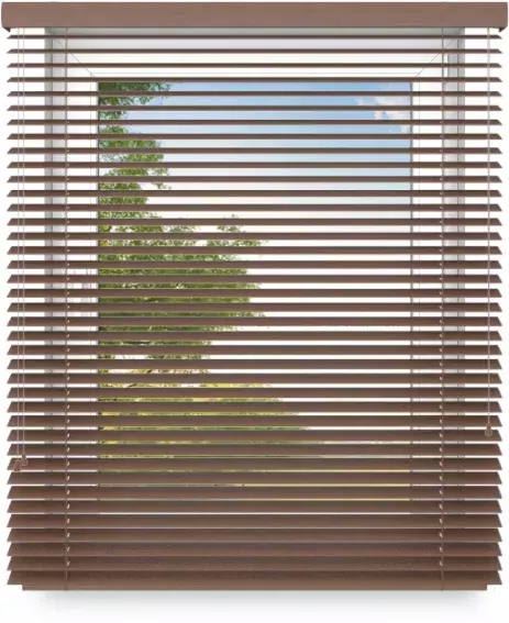 Drevené horizontálne rolety 50 mm 90 x 160 cm na mieru