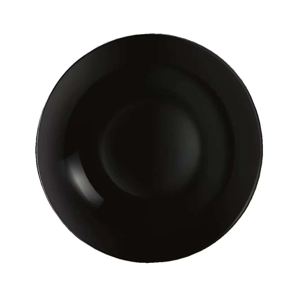 Komplet talerzy DIWALI czarny zestaw 19el SERWIS OBIADOWY 6 osób LUMINARC Kod producenta 00453