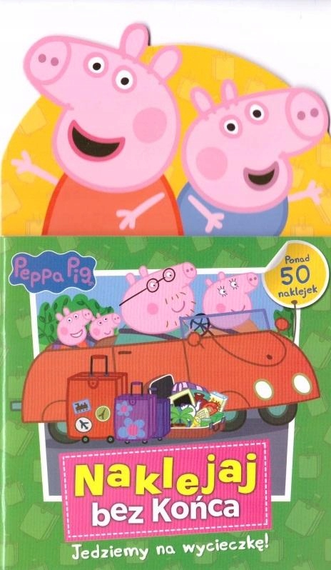 

Świnka Peppa Jedziemy na wycieczkę! 50 Naklejek