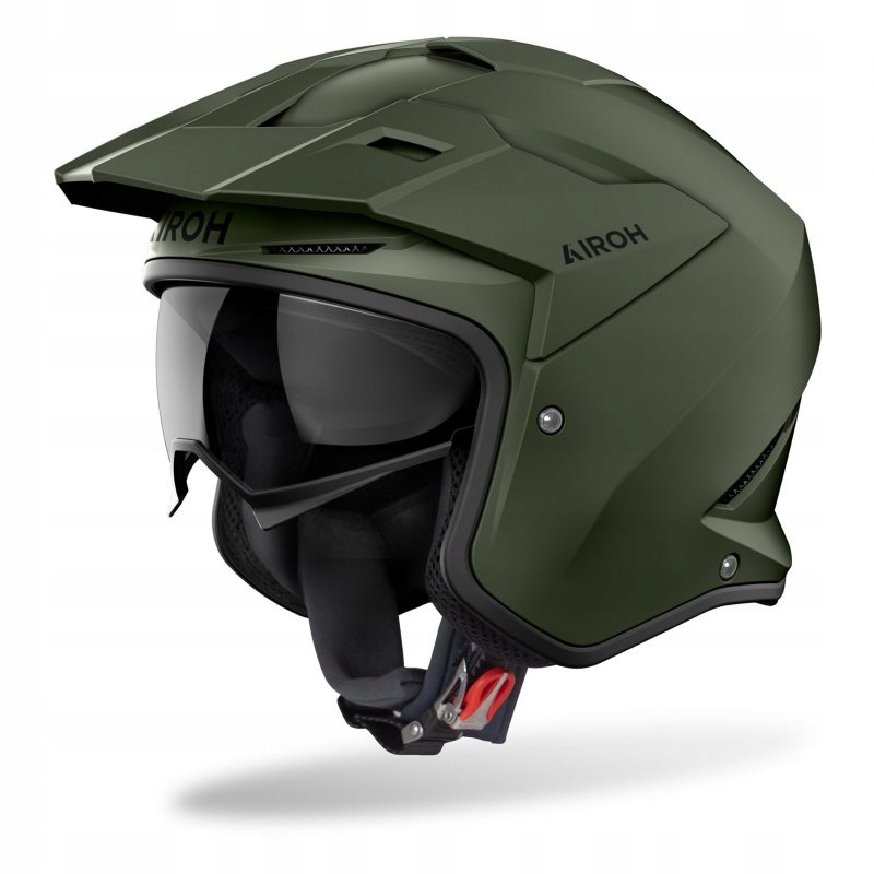 Motocyklová Prilba Airoh Kombakt Color Military Green Matt S