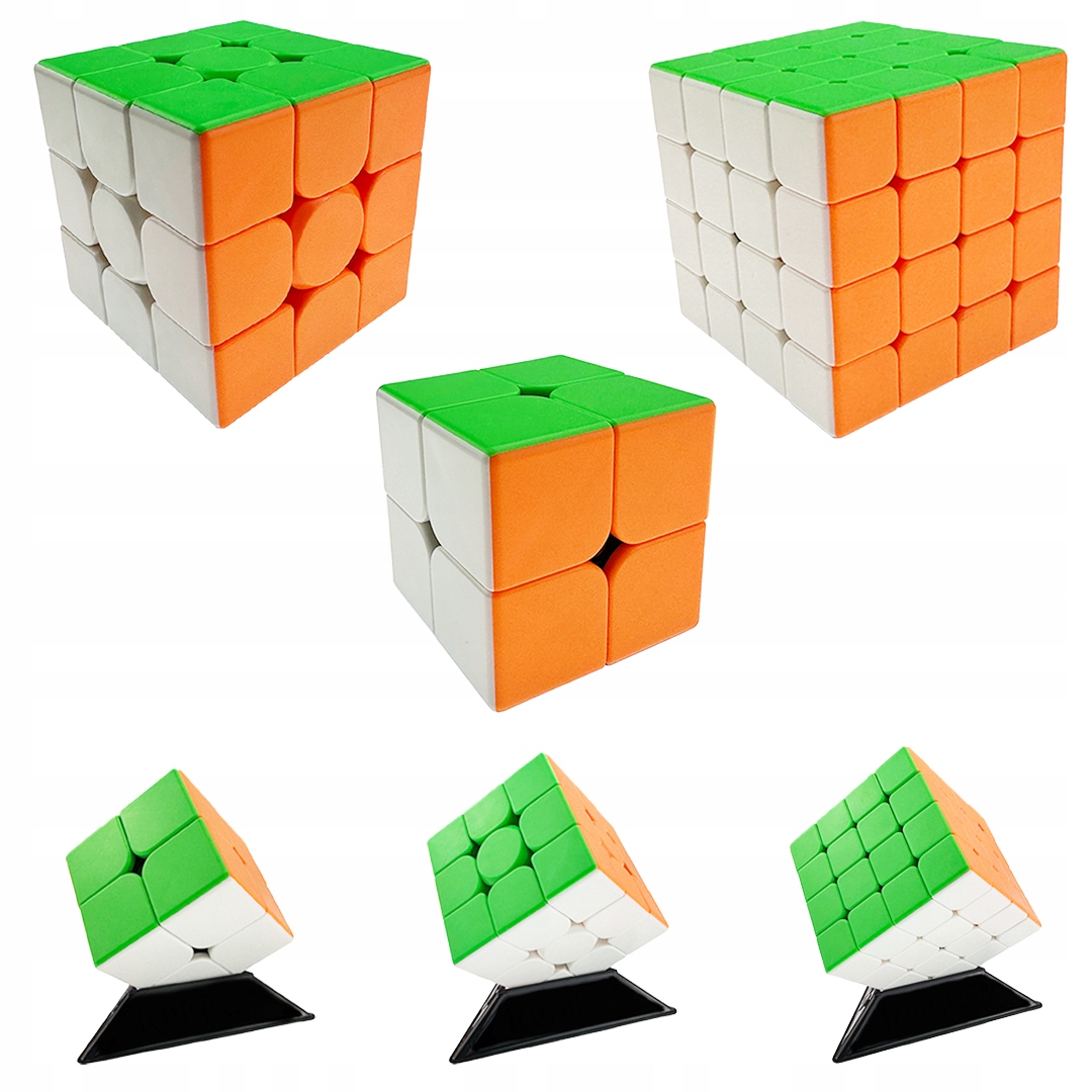 KOSTKA MoYu ZESTAW 2x2 3x3 4x4 ORYGINALNA SZYBKA