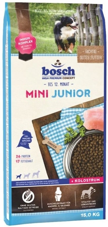 Levně Bosch Mini Junior Drůbež 15 kg
