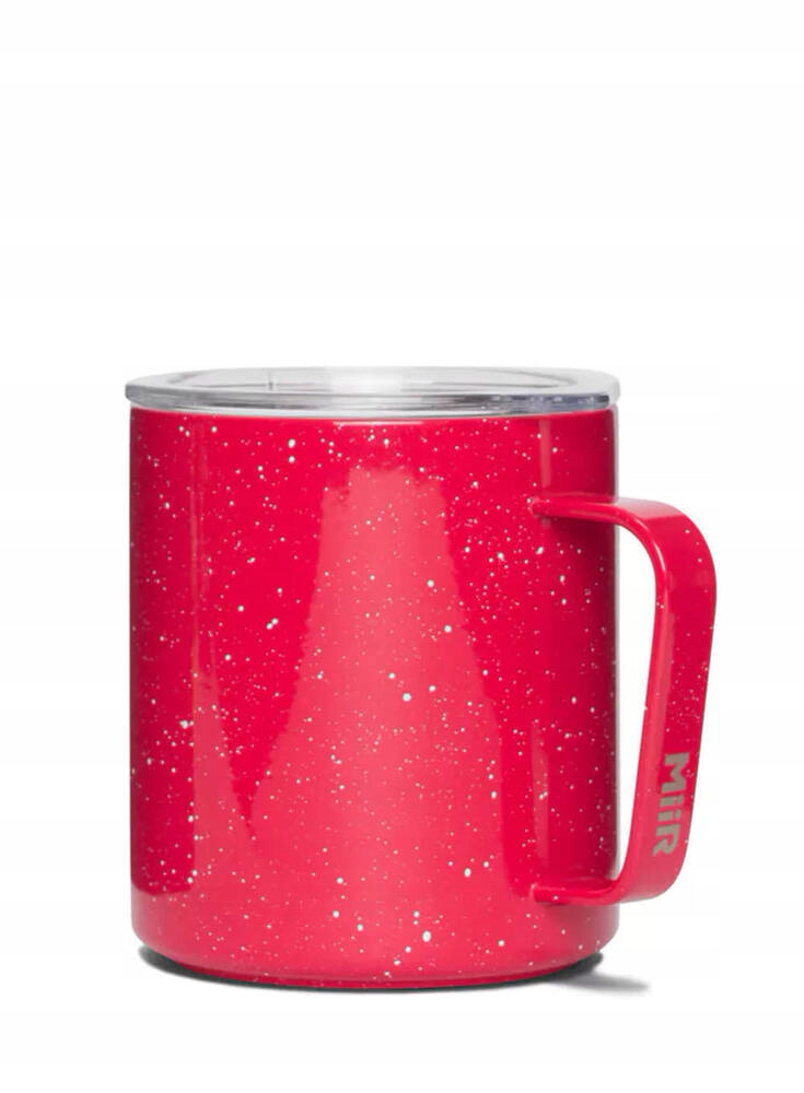 Termohrnek s rukojetí Miir Camp 350 ml červený