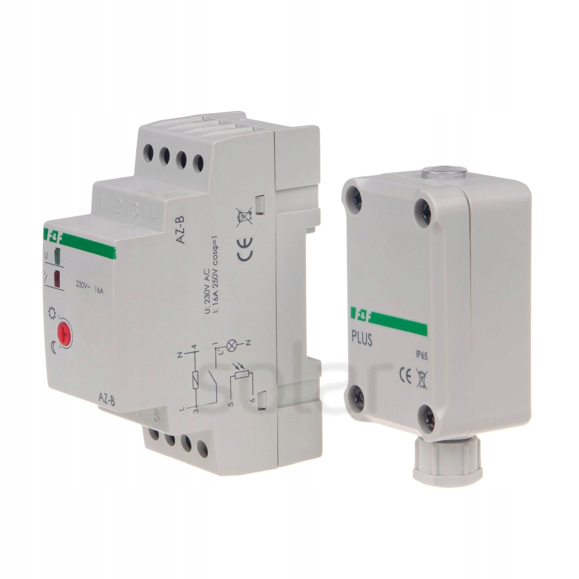 Ovládací Hodinky 1P 16A Týdenní Jednokanálové iOS Android F&f PCZ-521.4