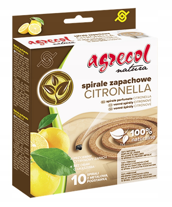 

Preparat na komary Spirala zapachowa Agrecol