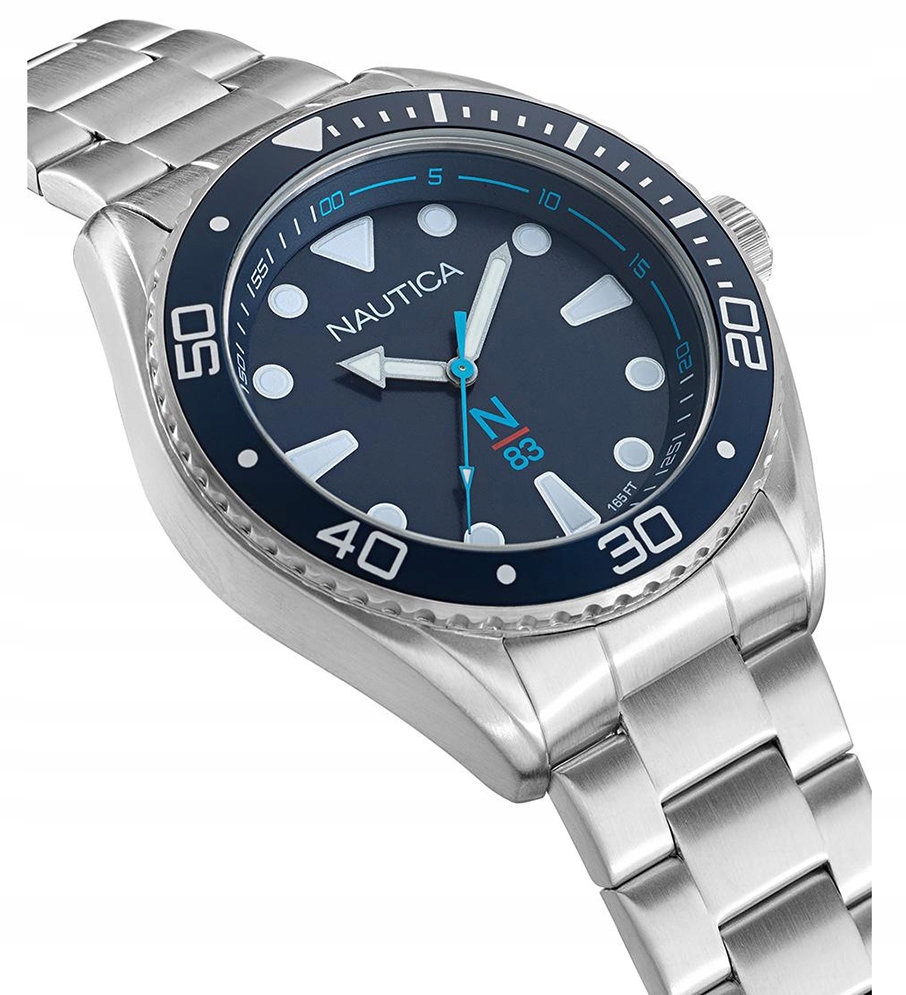 Pánské Ocelové Vodotěsné Hodinky Nautica N83 NAPFWF118 50 M Finn World