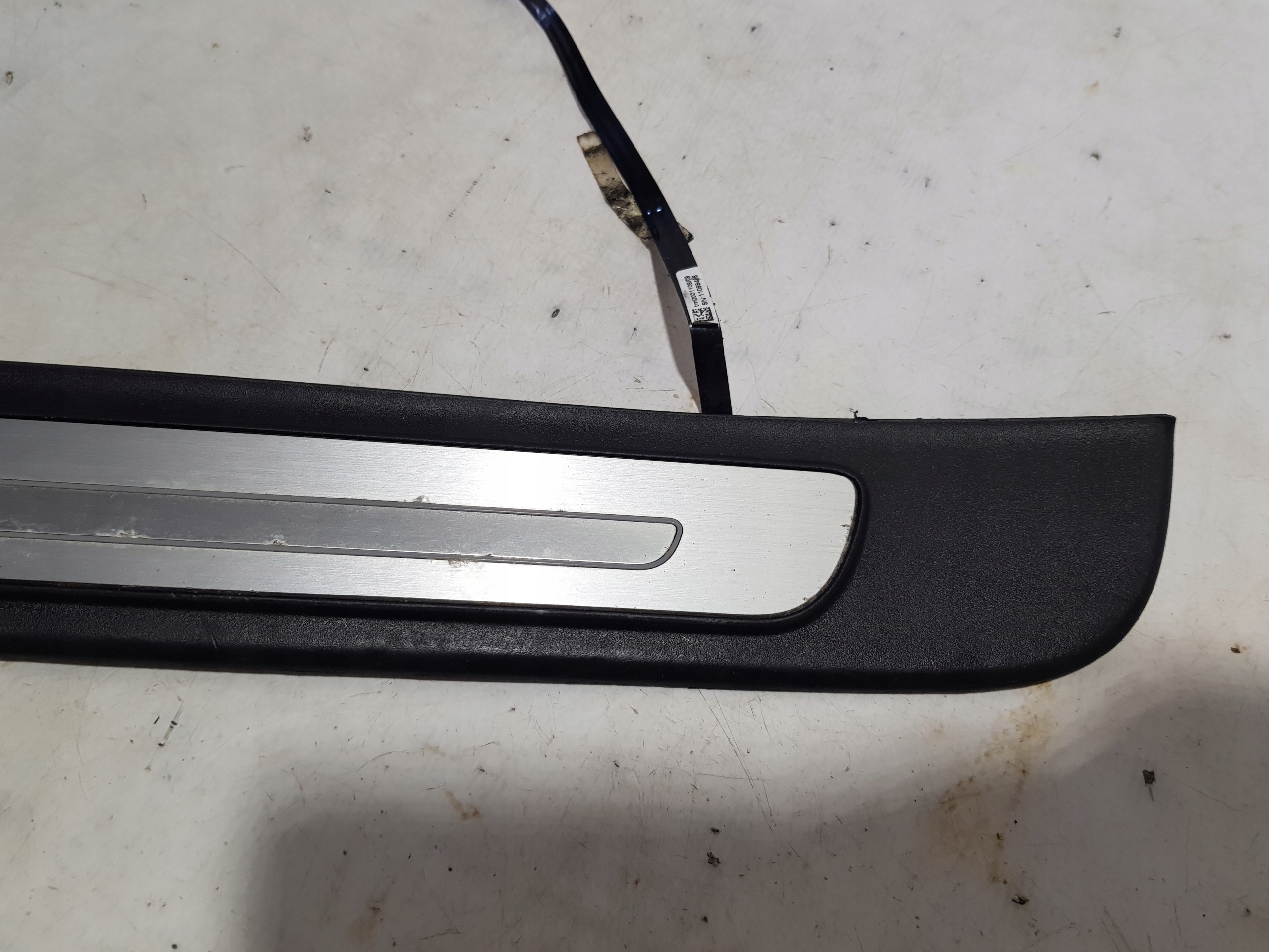 moulding of the threshold threshold cap left rear part rear AUDI A7 4G