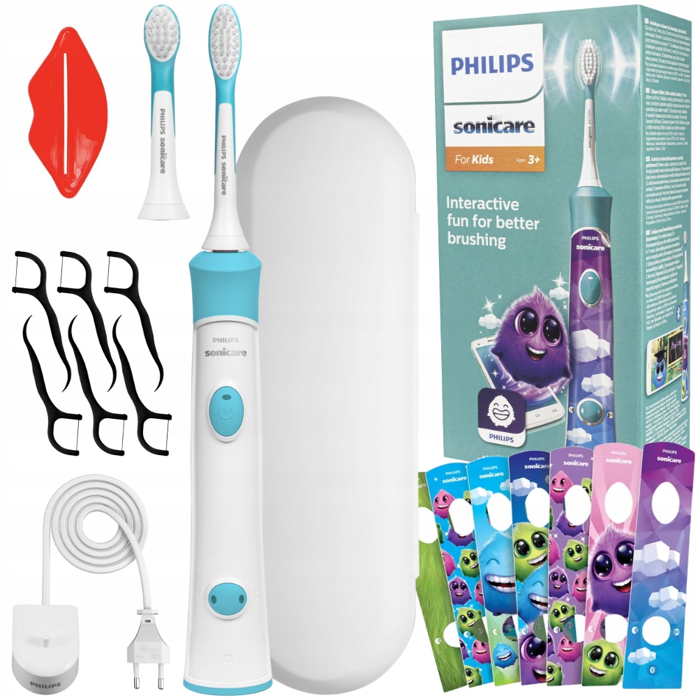 Szczoteczka Soniczna Do Zębów Philips Sonicare Kids Dla Dzieci Etui