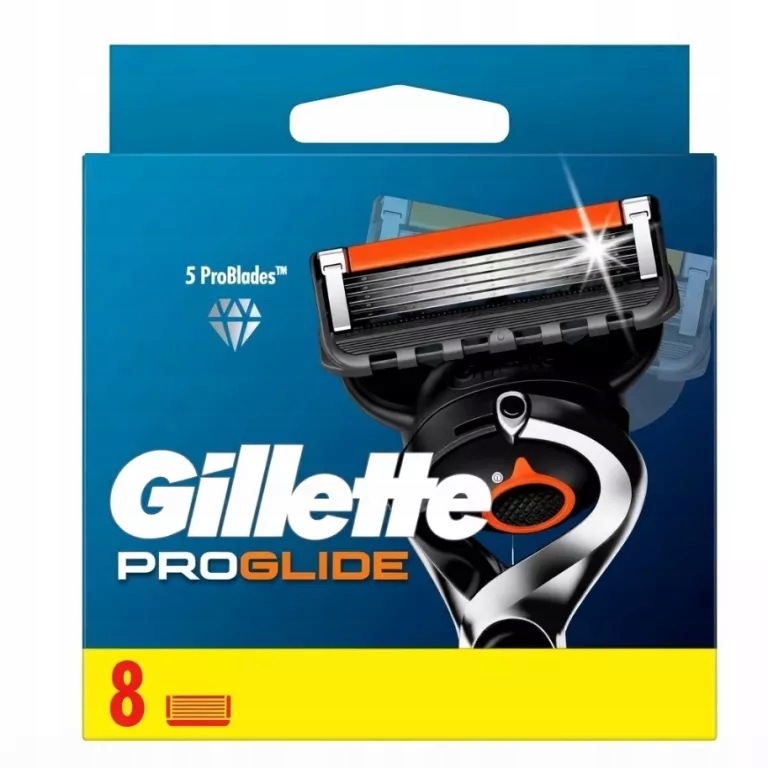 Gillette Proglide Wkłady Do Maszynek 8 Sztuk