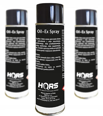 

OilEx Spray do usuwania plam olejowych z kostki