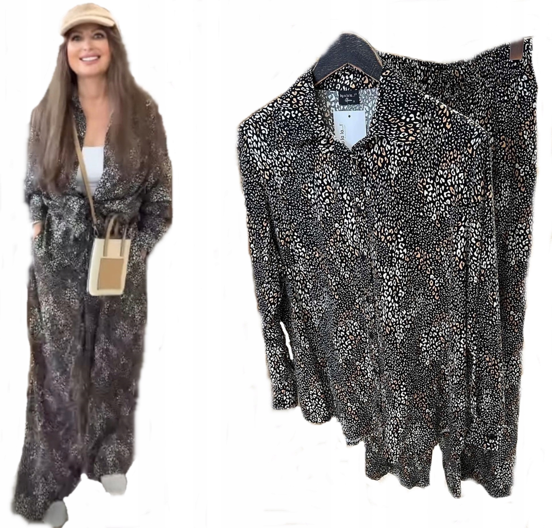 dámský komplet kalhot, halenka By o la la 36 S