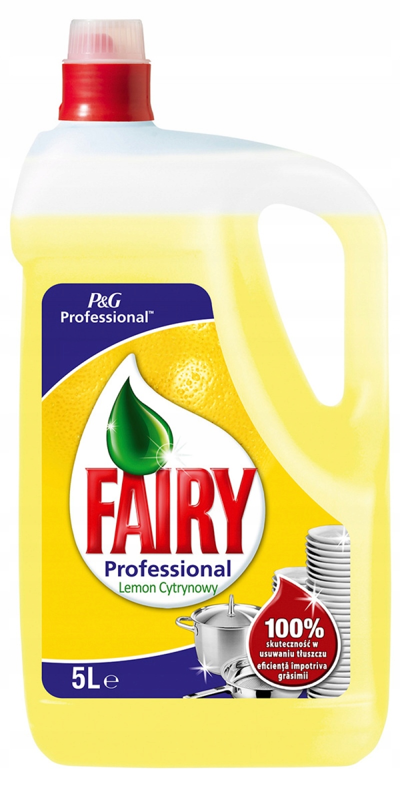 

Płyn do mycia naczyń Fairy Lemon, profesjonalny 5l
