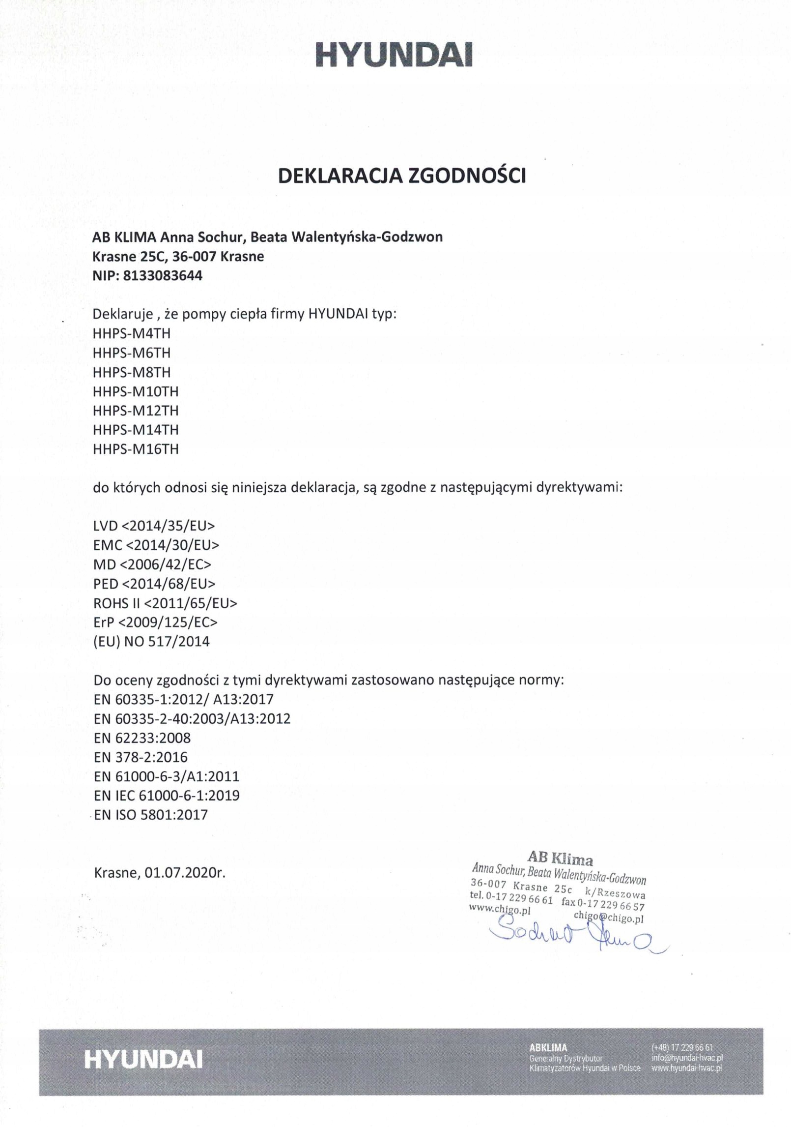 Pompa Ciepła Hyundai HHPS M10TH R32 SPLIT ecd.pl Stan opakowania oryginalne