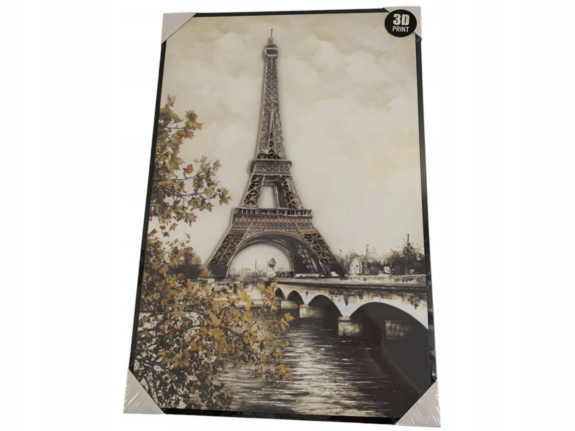 OBRAZ WIEŻA EIFFLA TRÓJWYMIAROWY 3D