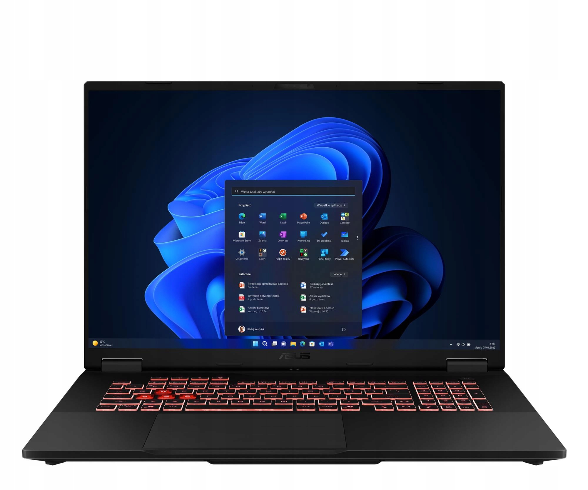 Laptop Asus Tuf Gaming A18 Ryzen 7-260 64GB 2TB Ssd M.2 Win11 RTX5050 144Hz