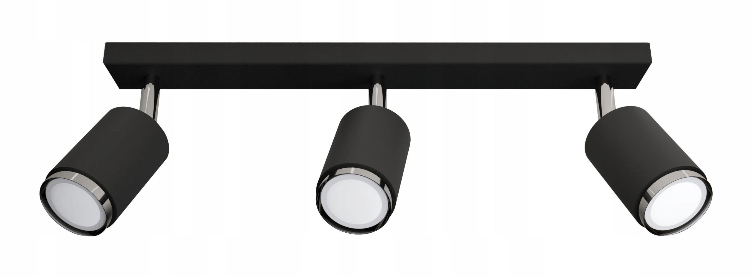 Stropné Svietidlo čierno-strieborný na stenu Stropná lampa