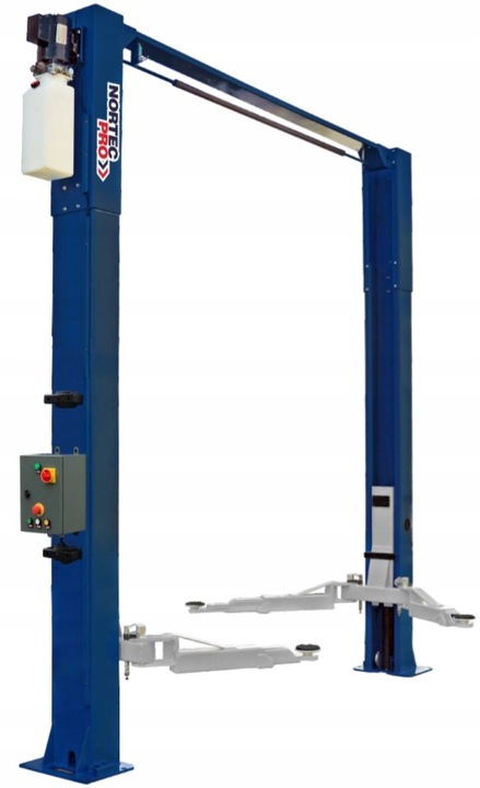 PODNOSNIK DWUKOLUMNOWY SAMOCHODOWY 4 T Wysoki 4560