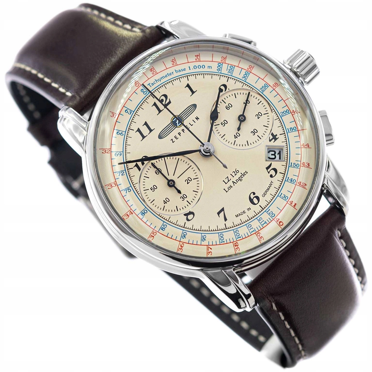 Pánské Hodinky Zeppelin 7614-5 LZ126 Chronograf