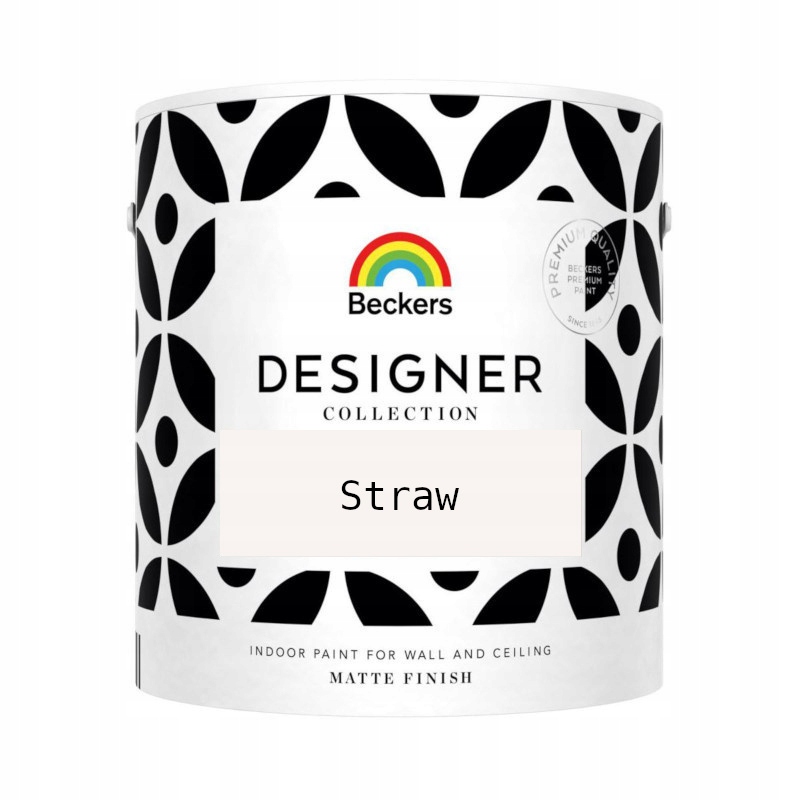 Beckers Designer Collection 2,5L Straw Farba Ceramiczna do Ścian