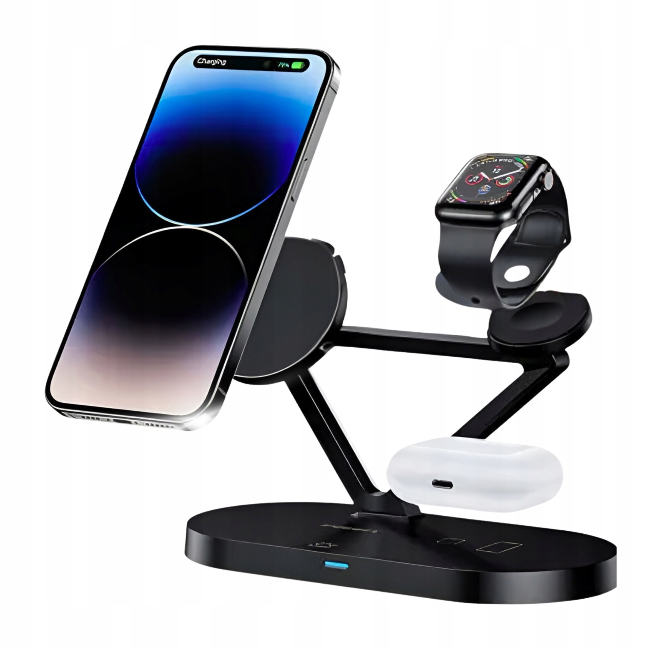 Indukční bezdrátová nabíječka 15W pro iPhone Apple Watch AirPods