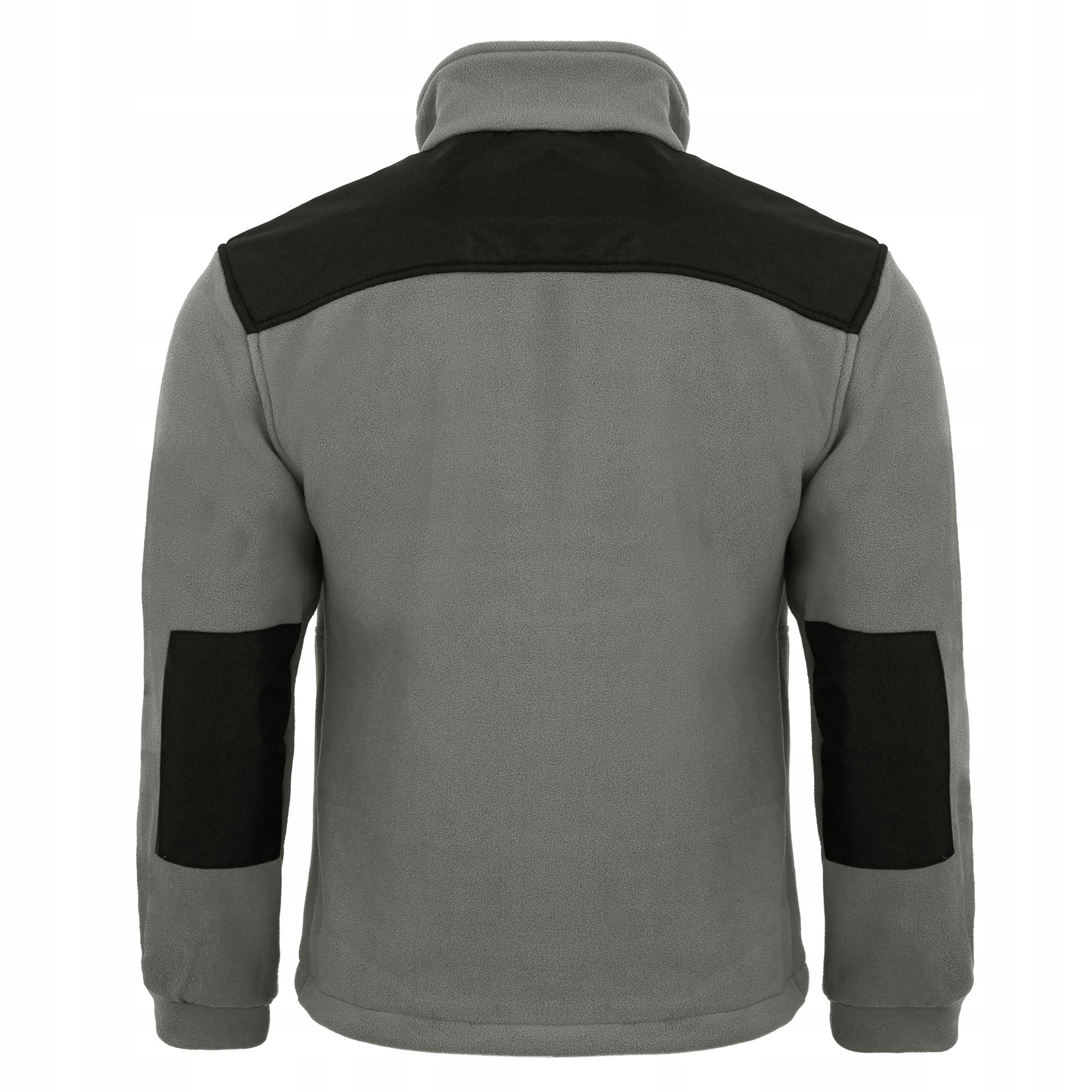 

Gruba Bluza Polarowa Robocza Zinc / Black 5XL