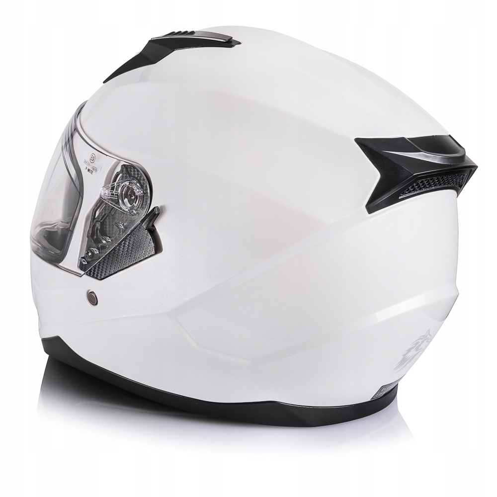 WOLF KASK MOTOCYKLOWY BLEND MIRAGE WHITE PEARL 2XL 5907747646049