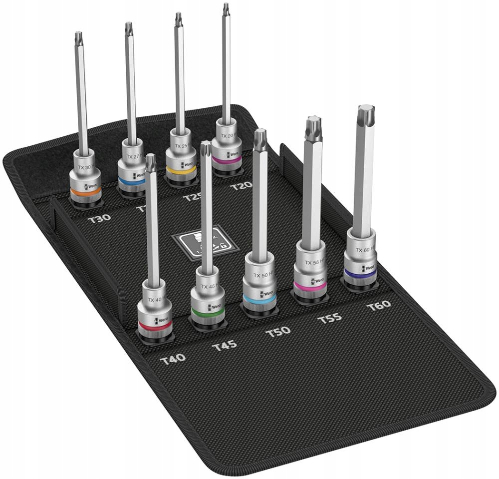 Sada nástrčiek Torx Zyklop 1/2'' Wera