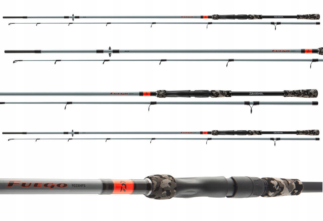 Wędka Spinningowa Daiwa Fuego Camo Spin 240/30-90g