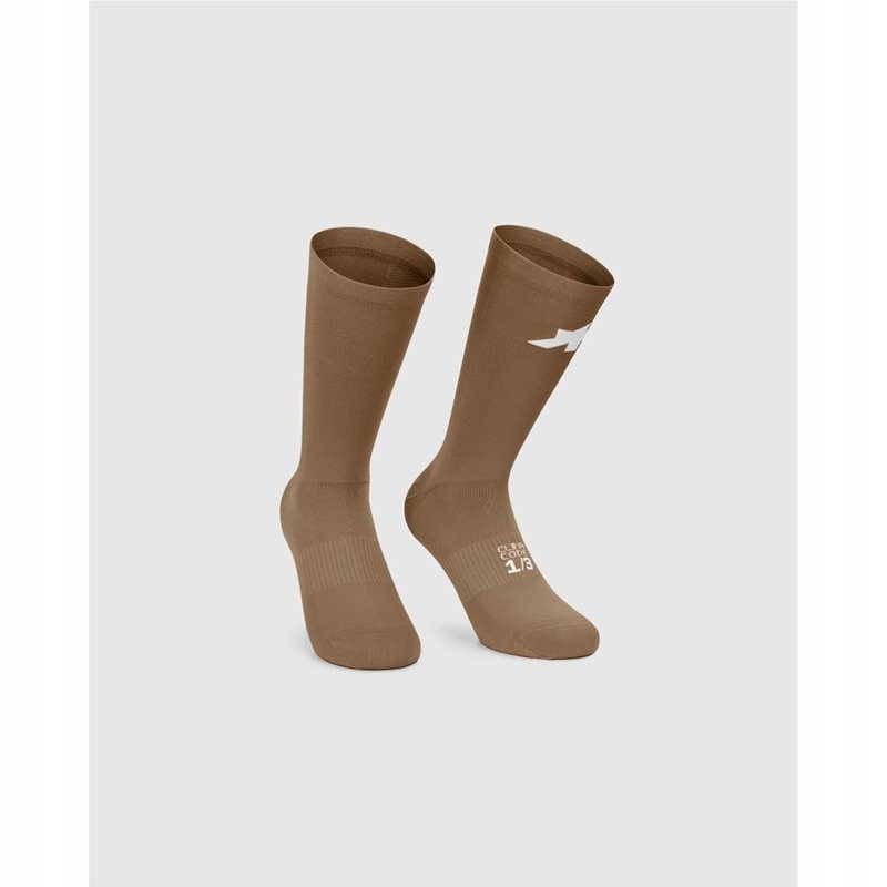 skarpetki assos racing socks s11 terra sand I
