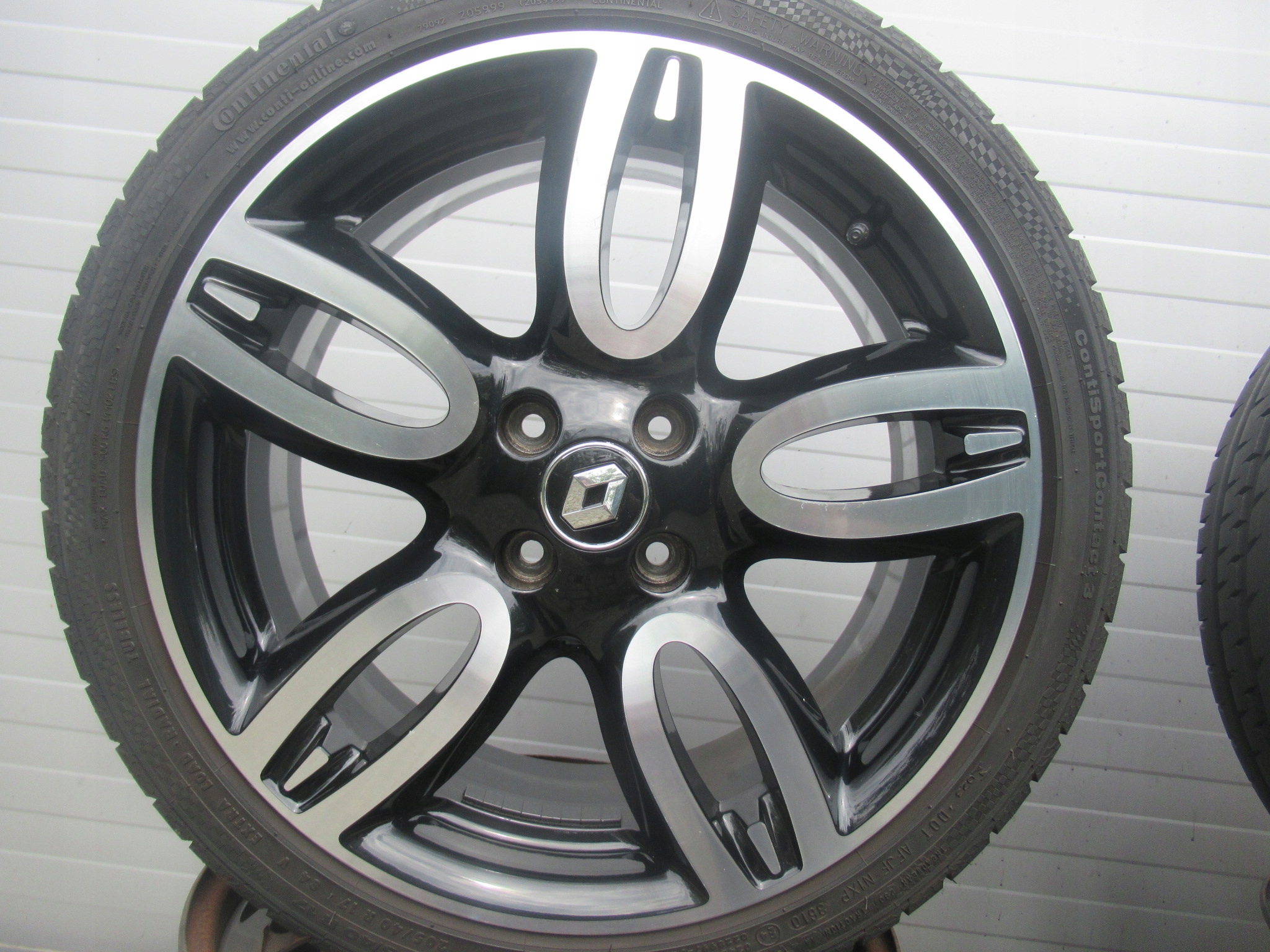 ALU+OPONY LATO R17 RENAULT TWINGO RS,CLIO 3,MODUS Producent felg Renault OE