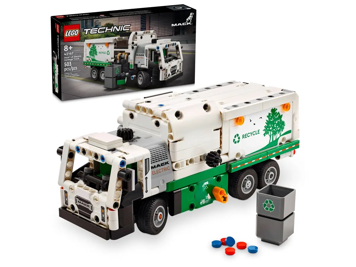 Lego Technic 42167 Popelářský vůz Mack Lr Electric