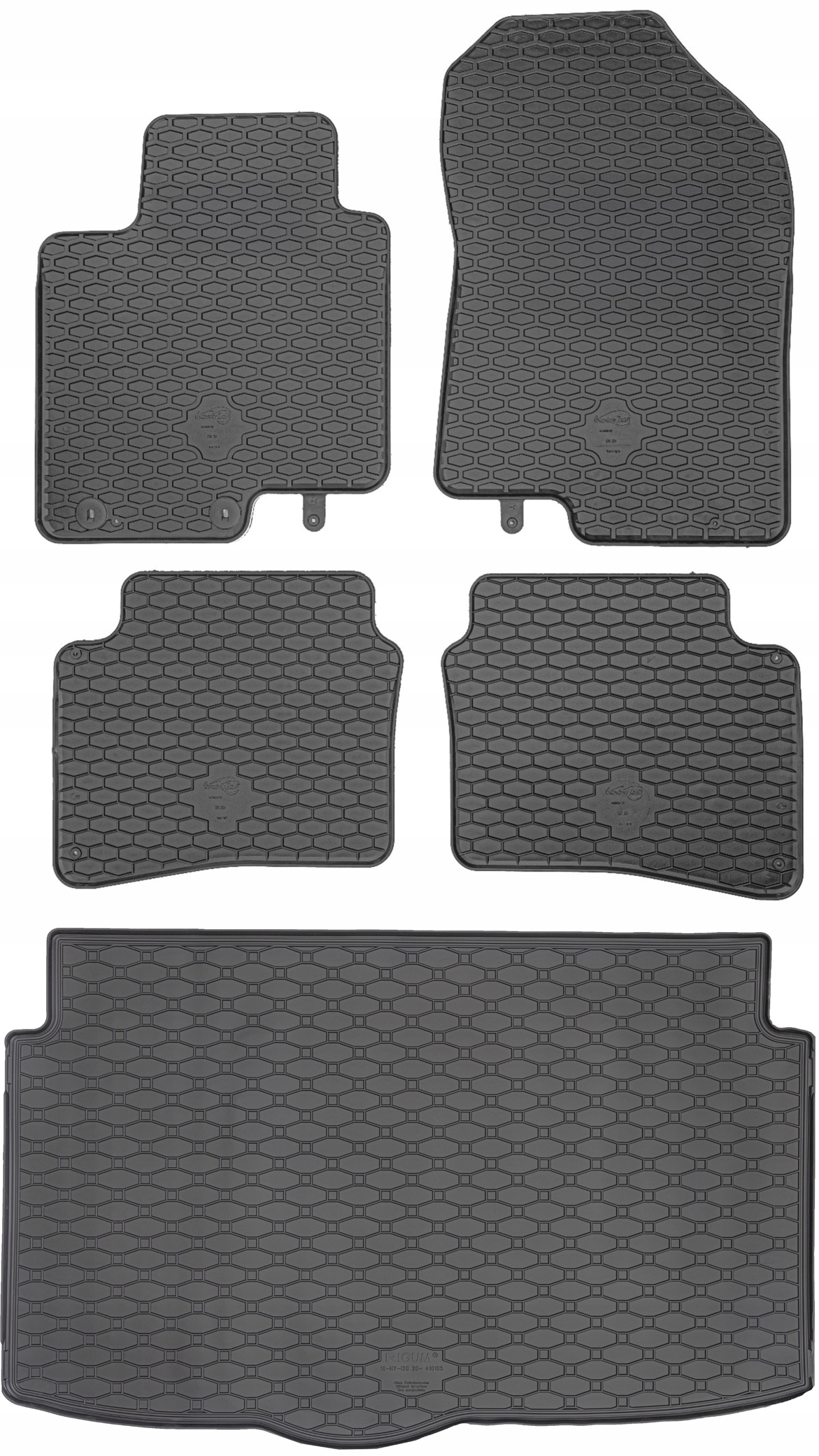 Hyundai i20 III Hb 2020 spodný kufor Sada Koberčeky kufor