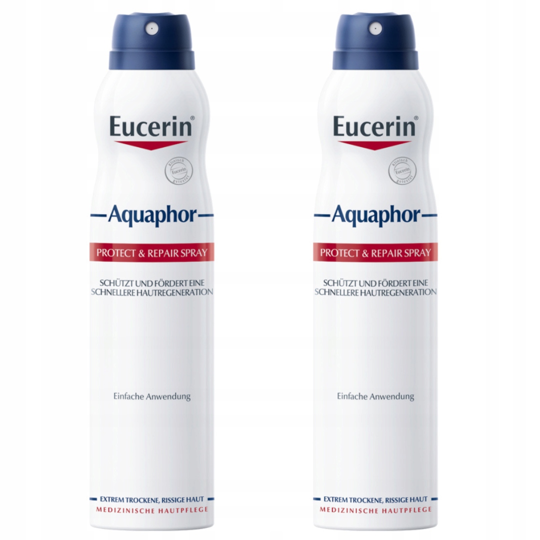 Eucerin Aquaphor Maść regenerująca nawilżająca spray do suchej skóry 250 ml