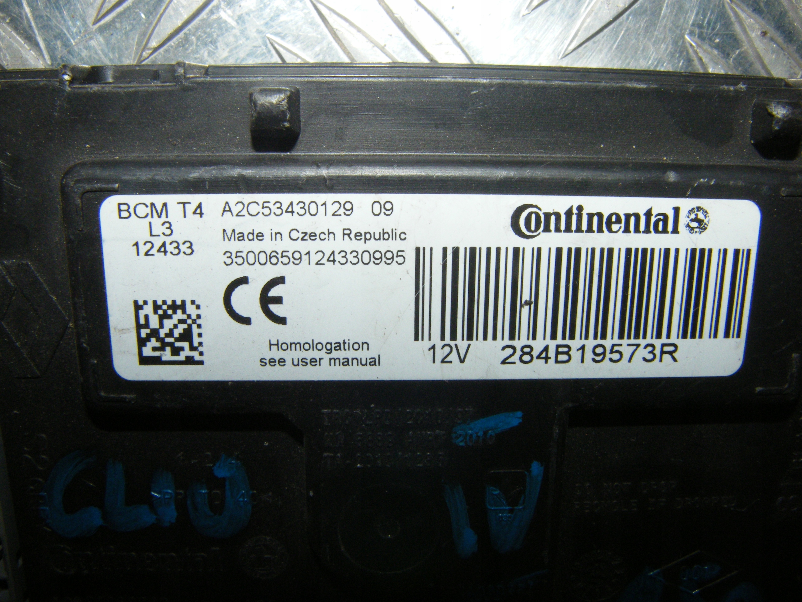 МОДУЛЬ ДРАЙВЕРА RENAULT CLIO IV BCM 284B19573R
