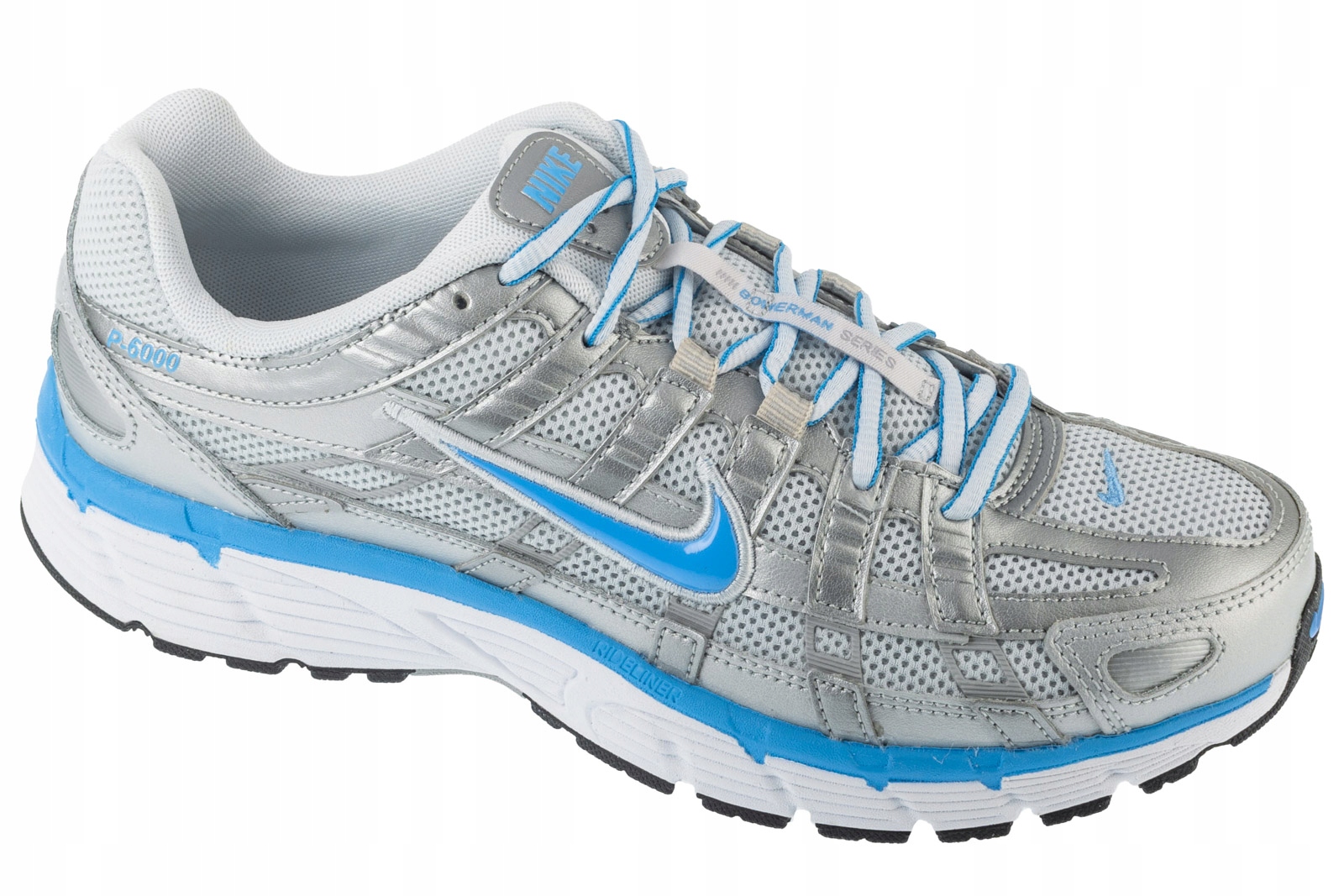 Nike P-6000 [36,5] Unisex tenisky Síťovina Stříbrná