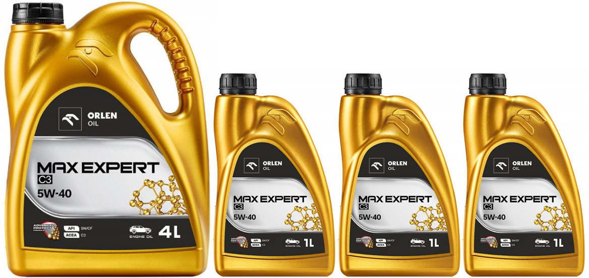Motorový olej Orlen Oil Max Expert C3 5W40 505.00 505.01 Dpf 7L