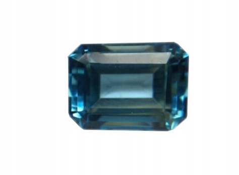 Topaz Swiss 8x6 mm Smaragdový Výbrus